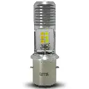 Bombillo LED BA20D 12V Bicolor Amarillo/Blanco para Moto AC/DC Loyta