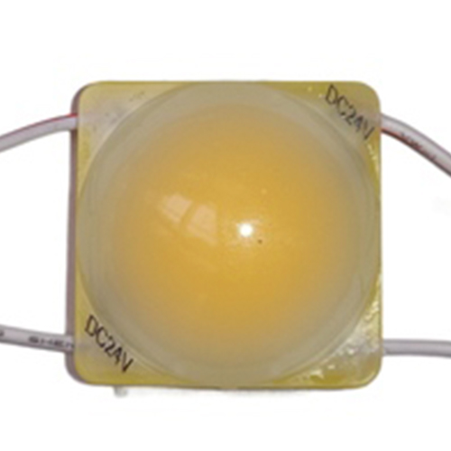 Modulo Cuadrado 1 Led Amarillo 12V Ip-67