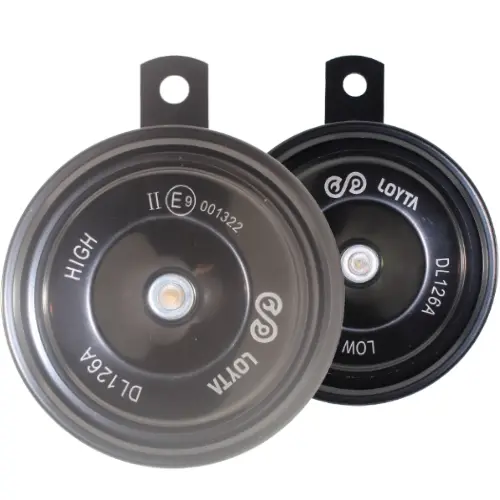 Pito De Disco Negro Loyta 92Mm Caja X 2 Unidades