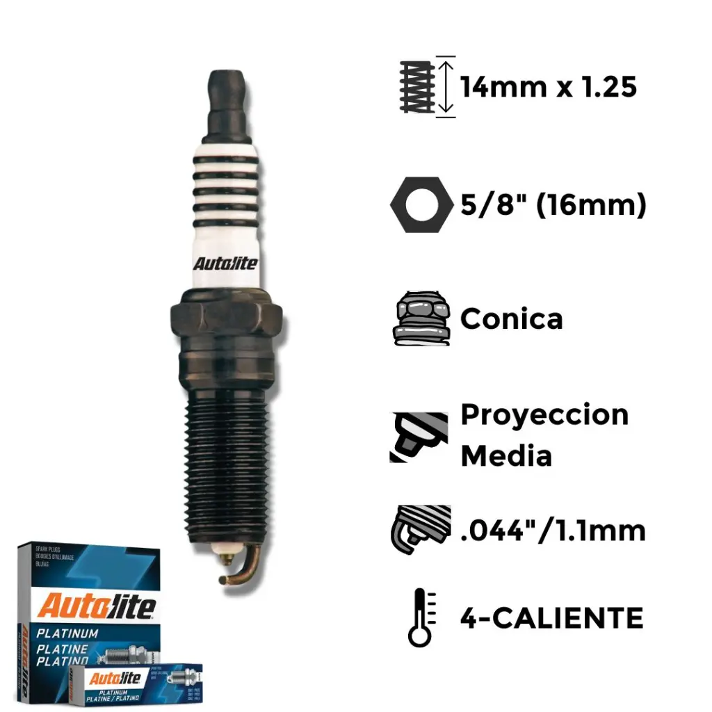 Bujia Autolite Platino Ngk Ptr5A13