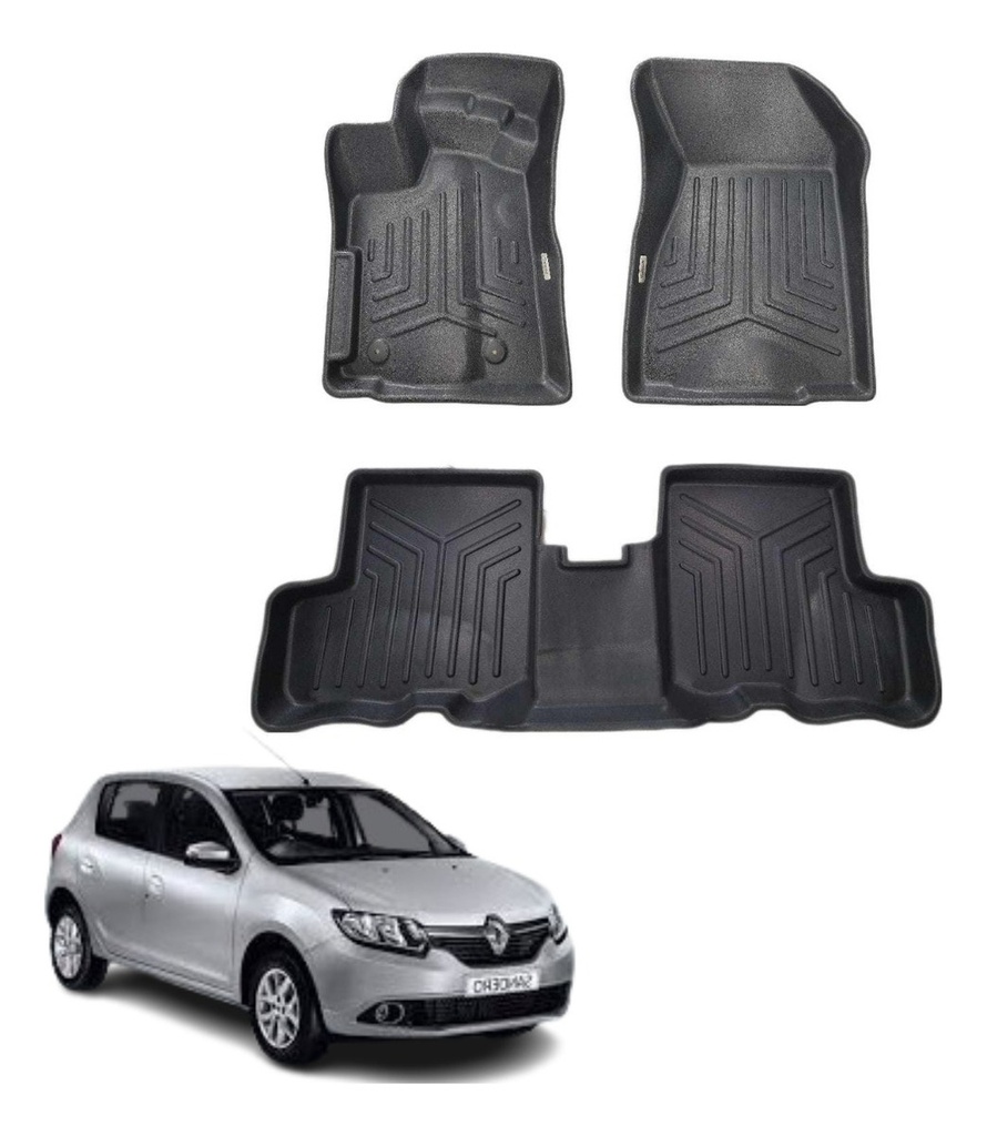 Tapetes Termoformados Renault Sandero  2022- 2024 LOYTA