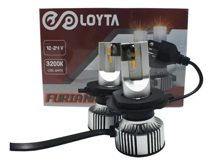 Bombillo Led H4 Furia Naranja 2800K 12 -24V 25W P43t Loyta