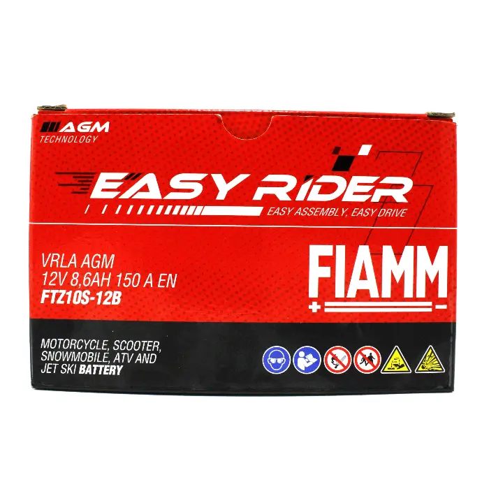 Batería Moto Fiamm Agm Ftz10s Yamaha Tracer Mt 10 Honda Bmw
